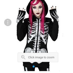 Skeleton hoodie